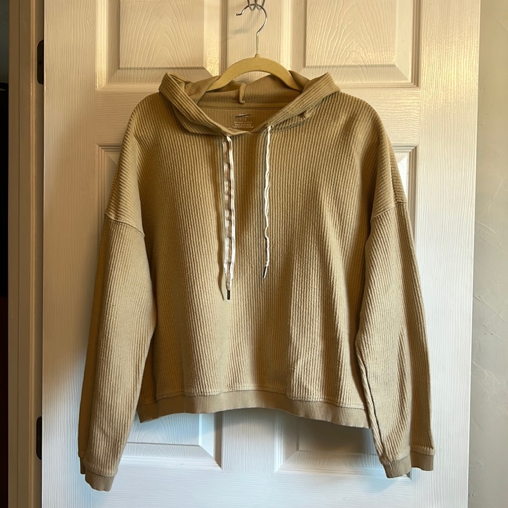 Aerie ribbed top size large